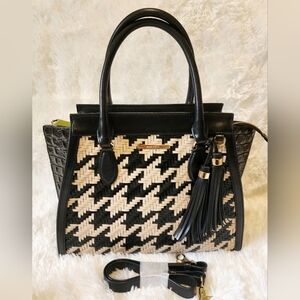 Brahmin Priscilla Satchel In Black Belcourt